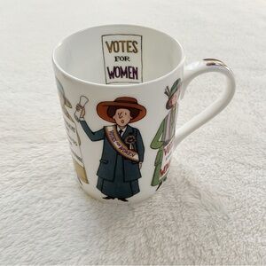 Alison Gardiner Suffragette Fine Bone China Mug | Votes for Women 2020 NIB